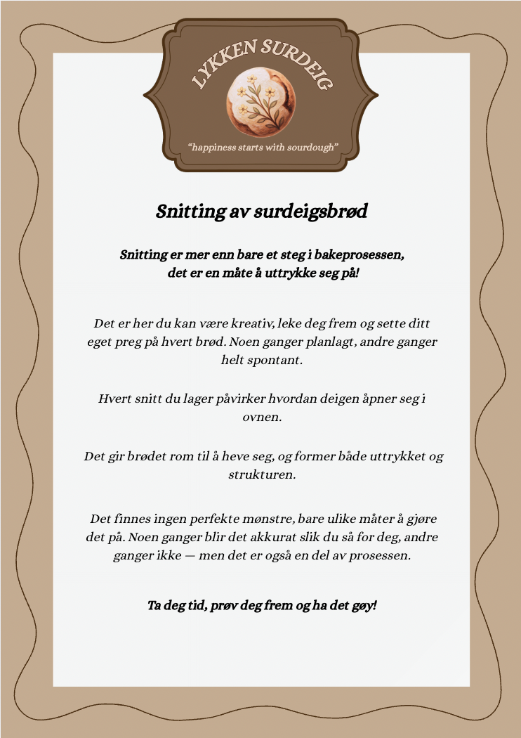 Snitting og design guide! (Digitalt produkt)