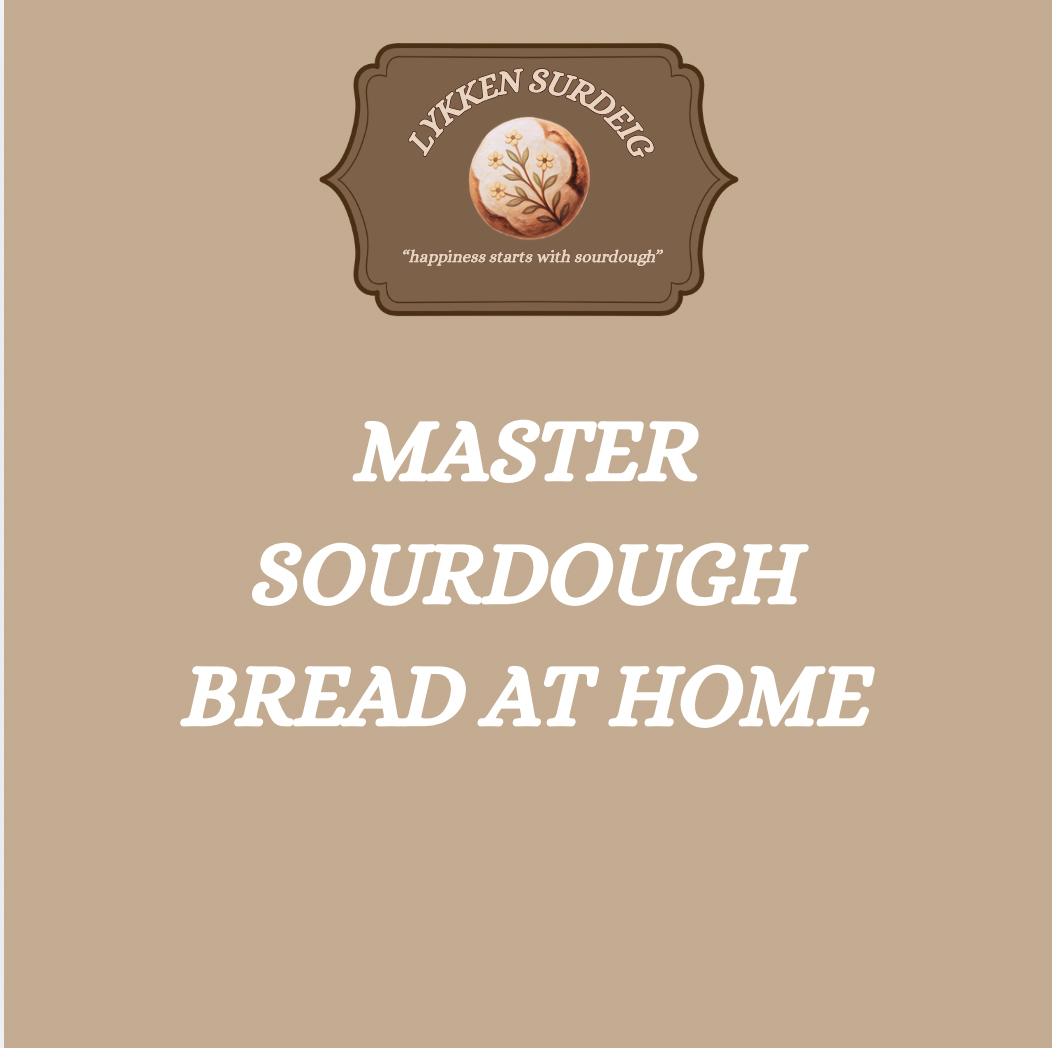 Mestre surdeigsbrød hjemme, step-by-step guide! (Digitalt produkt)
