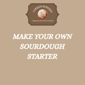 Lag din egen surdeigsstarter, step-by-step guide! (Digitalt produkt)